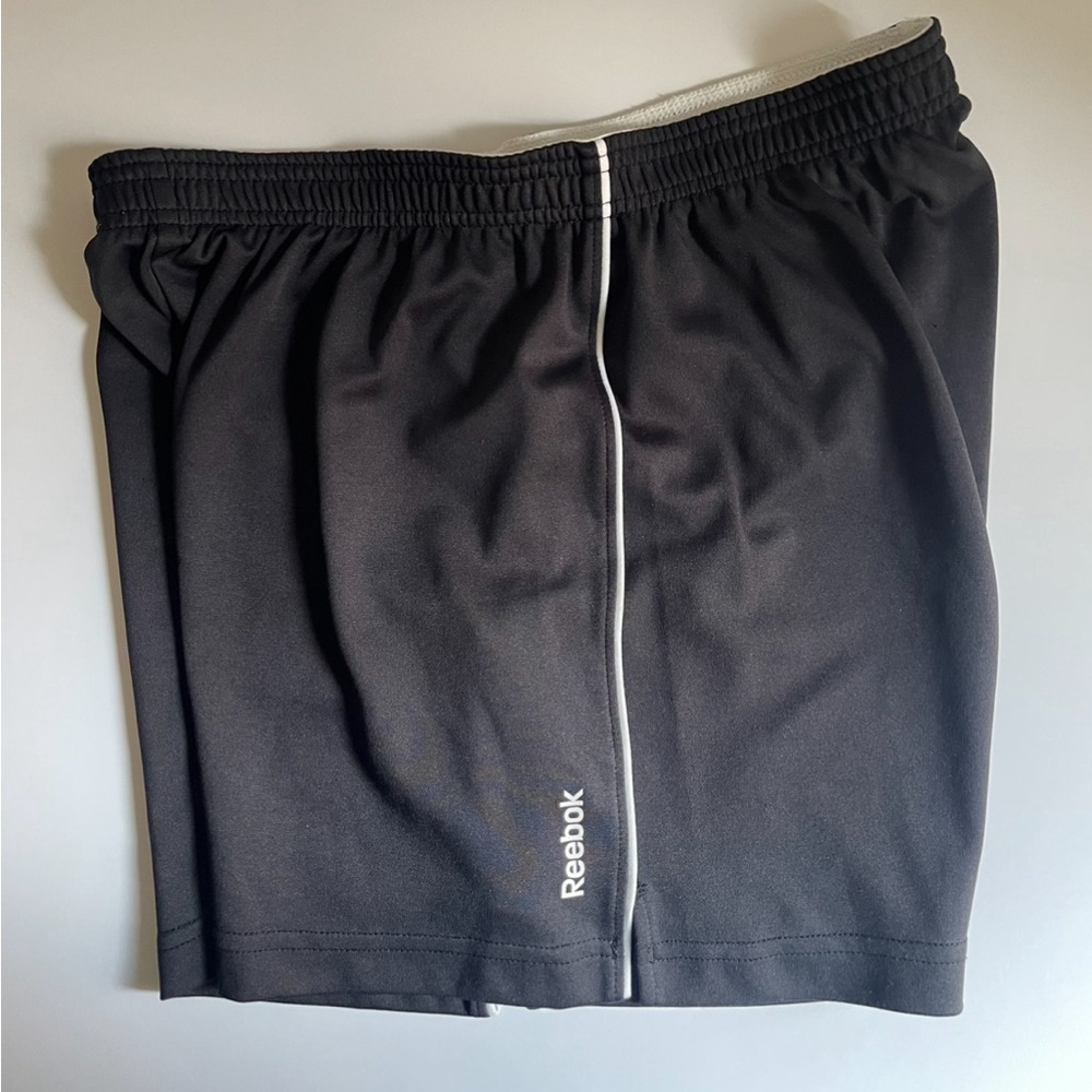 REEBOK Men's Black Athletic Shorts